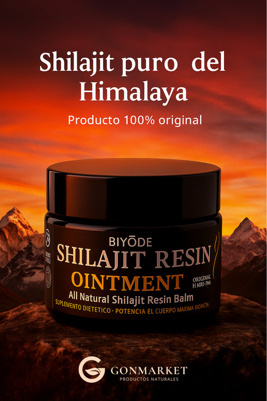 Shilajit puro del Himalaya (Potenciador sexual)