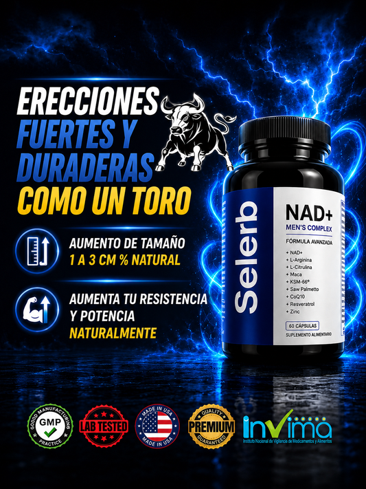 Selerb™ - NAD+ Vitalidad Masculina y salud prostática