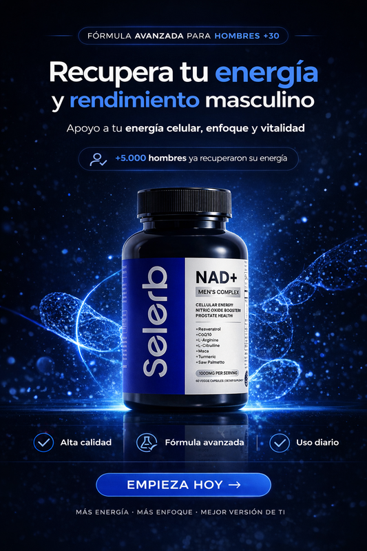 Selerb™ - NAD+ Vitalidad Masculina y salud prostática